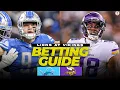Lions at Vikings Betting FREE expert picks props NFL Week 3 CBS Sports