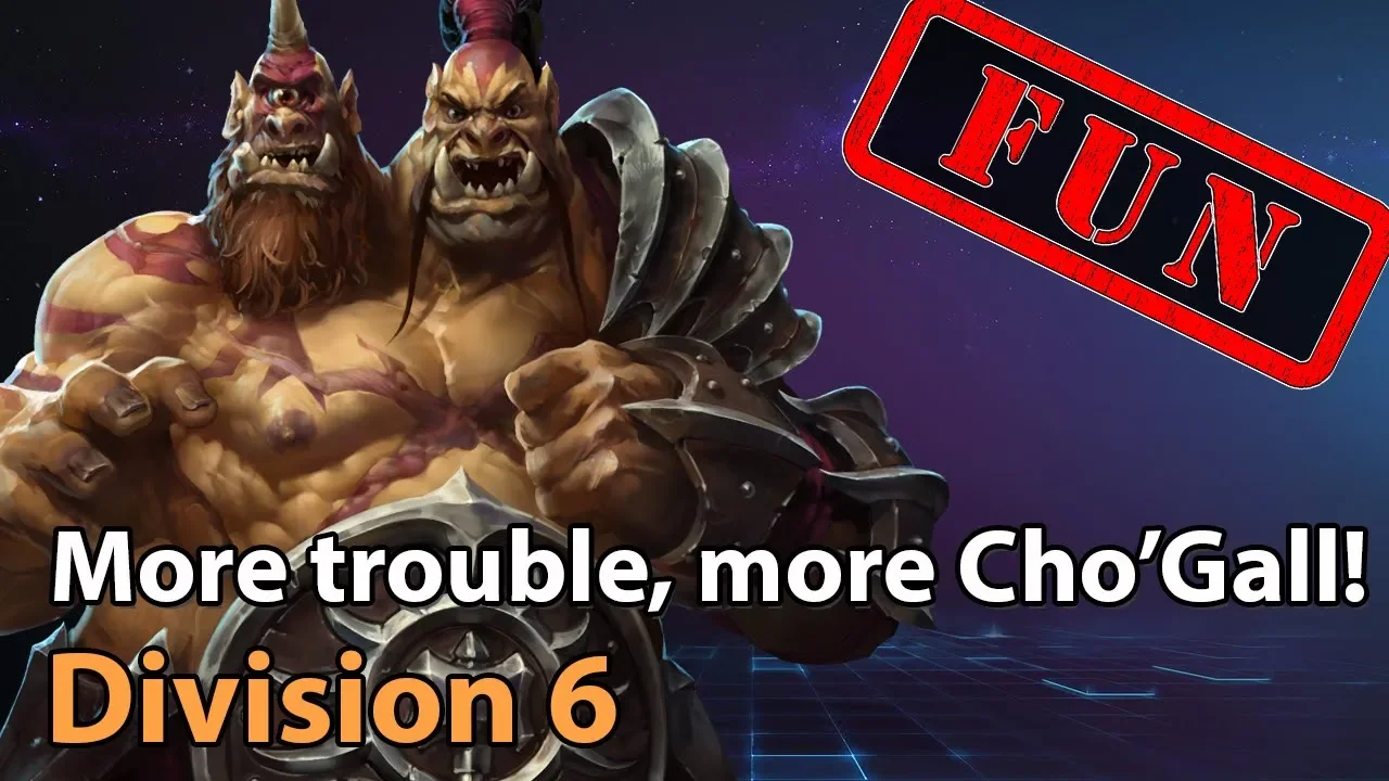 ► More Trouble, More ChoGall - Division 6 - Heroes of the Storm Amateur Play