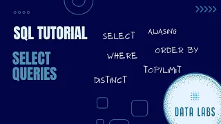 SQL Tutorial SELECT DISTINCT WHERE ORDER BY TOP SQL Basics Beginners