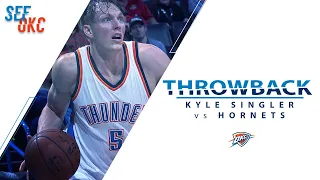 Kyle Singler Pours in a Season High 11 PTS 3 Threes Against Charlotte Thunder Throwback