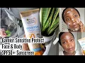 Garnier Ambre Solaire Sensitive Advanced Sunscreen SPF50 Sunscreen Review Oily Acne Prone Skin