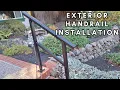 Installing Vevor Exterior Handrails Handyman