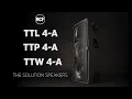 RCF TT 4-A - ACTIVE TWO-WAY ARRAY SPEAKER