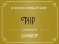 Download Lagu [Acoustic Karaoke] PHP - 3 Composer