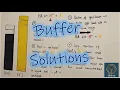 Buffer Solutions What They Are How They Work A-Level Chemistry