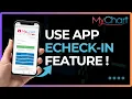 How to Use MyChart eCheck-In Feature