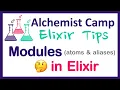 The relationship between modules and atoms in Elixir