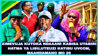 ZIMEVUJA KUTOKA NDAAANI KABISA UTABIRI HATMA YA LISU UTEUZI KATIBU UVCCM MAANDAMANO MO 29 BALAA TUPU