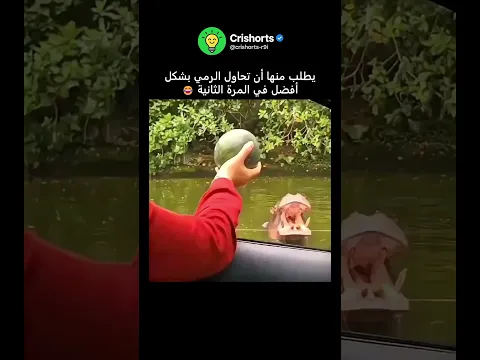 يطلب منها أن تحاول الرمي بشكل أفضل 😂 #shorts