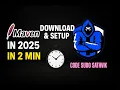 Download Setup Apache Maven in 2 Minutes Java Build Tool Tutorial 2025