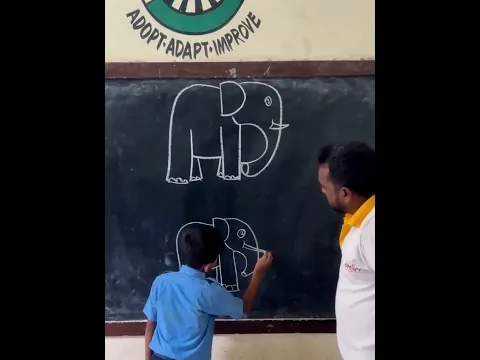 Teacher taught the easiest drawing hack!