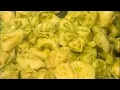 Five cheese tortellini in pesto sauce