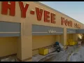 Grocery shopping at a Hy-Vee store in 2000
