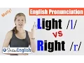 Lagu English Pronunciation: Light /l/ vs  Right /r/