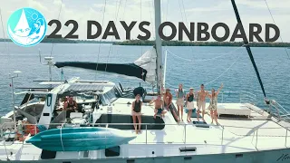 2 Families on a 50 foot catamaran Sailing to Australia raw unfiltered 1 hour Ep 300