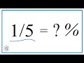 as a Percent