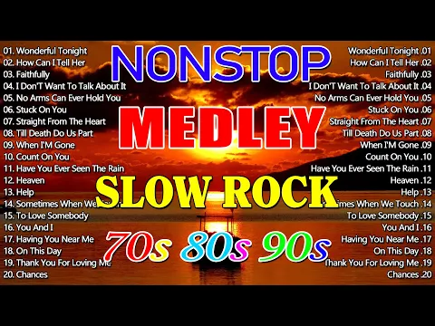 Video Thumbnail: Slow Rock Love Songs Collection 70s 80s 90s | Nonstop Slow Rock Pinoy Medley 🎸 Best Luamang Tugtugin