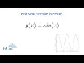 PLOT SINE FUNCTION IN Scilab