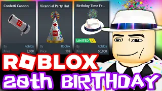 🎂 THEY FINALLY UPLOADED THEM!!! (3 Roblox Birthday Party Accessories)