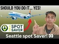 Testing SEA Spot Saver The Free Way to Skip the Line at Seattle Airport Security