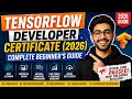 TensorFlow Developer Certificate 2026 Complete Beginner s Roadmap to AI Success