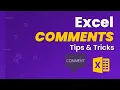 In Cell Excel Comments Tips Tricks within 8 minutes Excel Tutorial