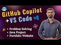 GitHub Copilot in VS Code DSA Problems Java Project Resume Website Tutorial