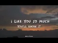 Download Lagu I Like You So Much, You’ll Know It - Ysabelle Cuevas (Lyrics)