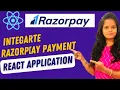 Implement Razorpay payment Gateway in ReactJS Razorpay integration in react js