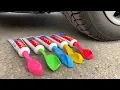 Download Lagu Crushing Crunchy \u0026 Soft Things by Car! EXPERIMENT: Car vs Coca Cola, Fanta, Mirinda Balloons