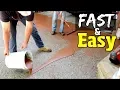 How to Resurface Concrete for Beginners Part 2 660 DIY Driveway repair restoration project