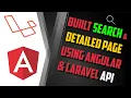 Build Search Bar Using Angular Laravel API Part 2
