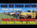 Huge VanDerbrink Auction 250 trucks cars 2026 Redwood Falls Minnesota