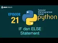 Learn Python Basic - 21