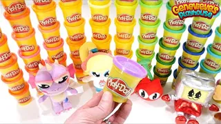 preschool learning playdoh video for kids learn keywords and adjectives through play 