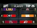 College Football Playoff Rankings Top 25 Week 13 CFB Poll 2019