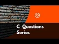 c questions series What is function overloading and operator overloading