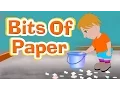 Bits Of Paper Lying On The Floor Rhyme With I Kids Songs I English Rhymes For Children I Poem