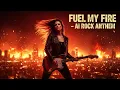 Lagu “Fuel My Fire” – AI Rock Anthem (Female Vocal)