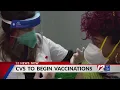 CVS Health to start in-store COVID-19 vaccinations in Mass RI next week