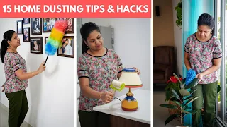 Download 15 Home Dusting Tips \u0026 Hacks | Great Ways to Dust Your Home MP3