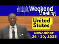JW Meeting for this Weekend November 24-30 2025