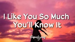 I Like You So Much, You’ll Know It - Ysabelle Cuevas (Lyrics) 🎵