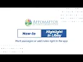 Libby How-To Highlight in Libby