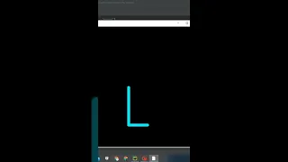 L alphabet Draw L alphabet in python by using turtle