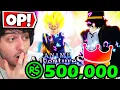 I Made my Meta Units OVERPOWERED in Anime Adventures Re-Launch UNLIMITED Robux Budget