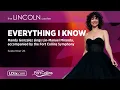 Everything I Know: Mandy Gonzalez sings Lin-Manuel Miranda