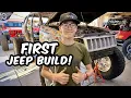We Let Our Son Build His First Jeep ZJ Rock Crawler Project