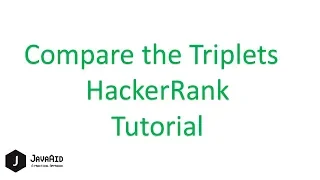 Compare The Triplets HackerRank Solution Using Ternary Operator