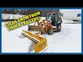 Lagu Snow Plow for Under Trailers - Pro-Tech Low Profile Angle Sno Pusher
